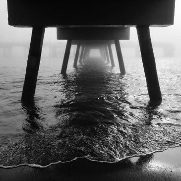Beneath the St Simons Island Pier by CoCo Harris, Winner of the London Photo Festival Contest