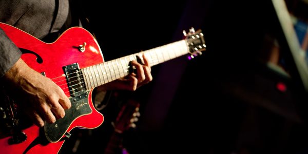 Touring guitarist rock star
