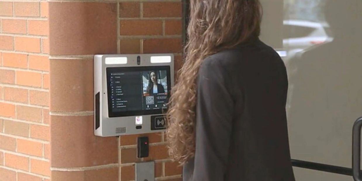 Women using ButerflyMX video intercom