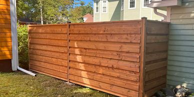 Fence Construction, Fencing, fence post installation 
