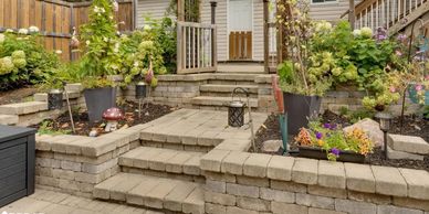 Stone work, Garden Landscaping