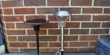 Photo of a SHADE SOLAR® solar light.