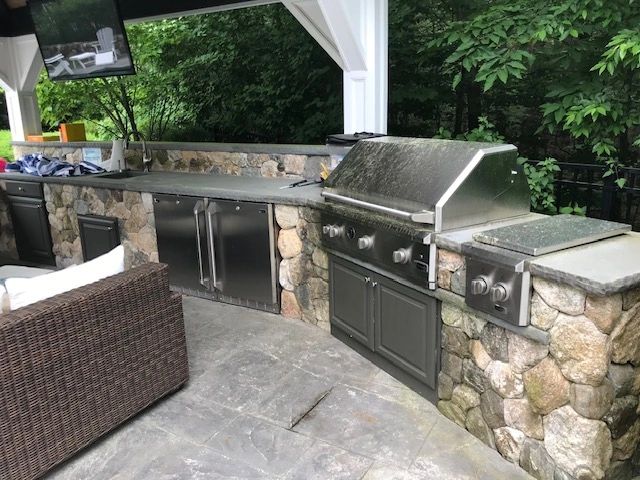 South Shore Outdoor Kitchen Design Scituate MA