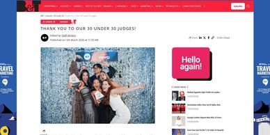 B&T 30U30 2026 screenshot