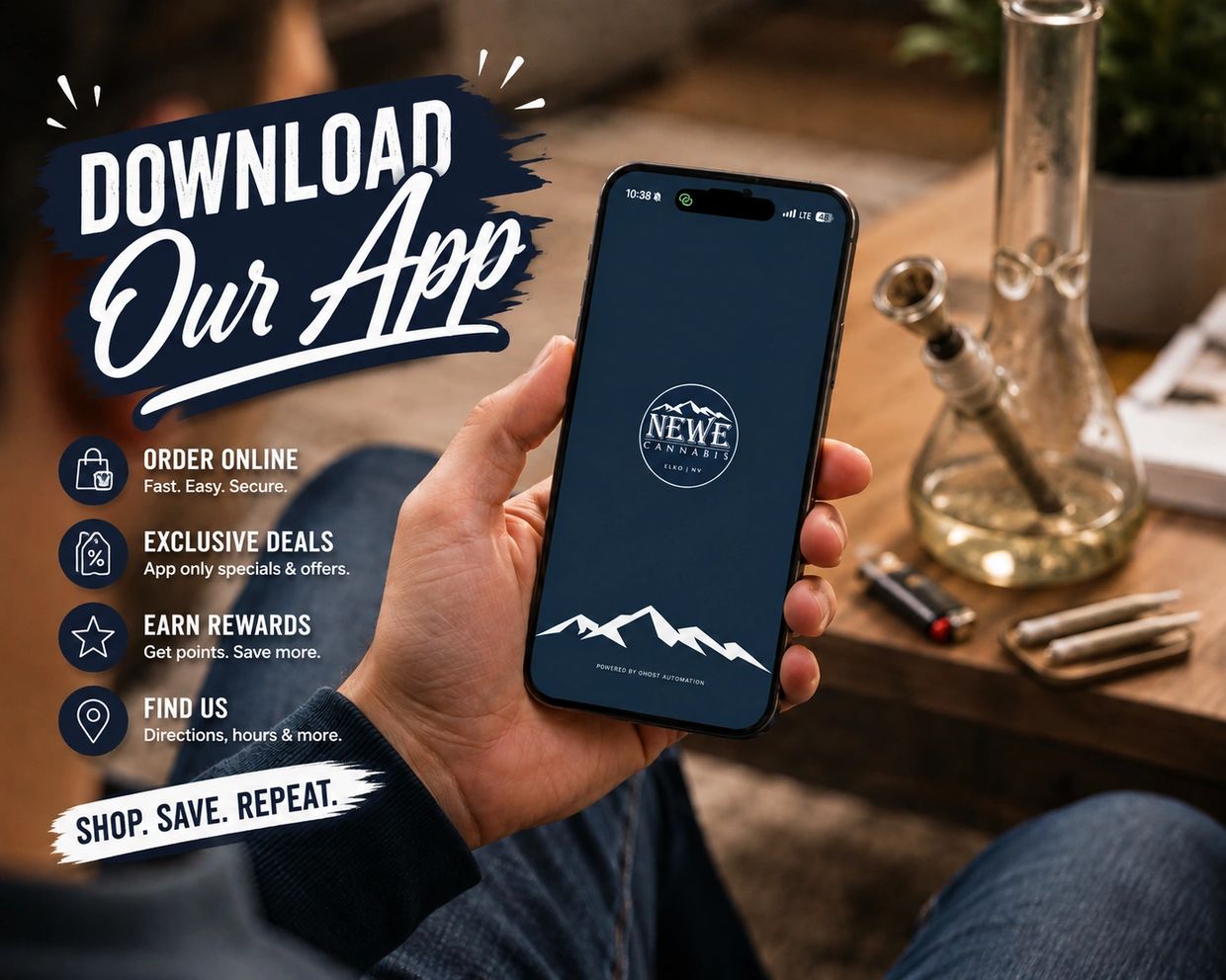 Download the Newe App for Exclusive member benefits and discounts.