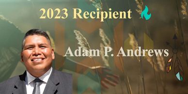 Adam P. Andrews named 2023 recipient in a formal announcement.