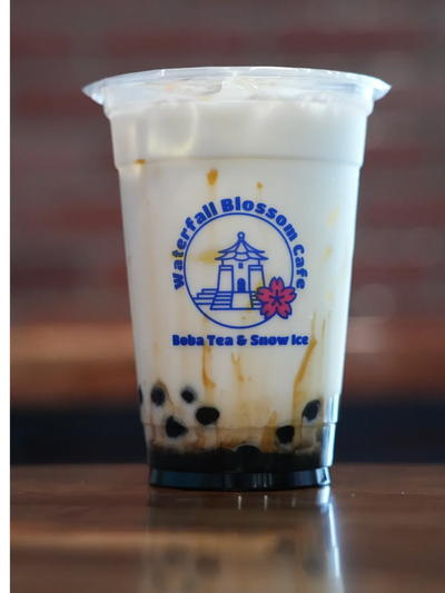 Boba Tea at Waterfall Blossom Cafe