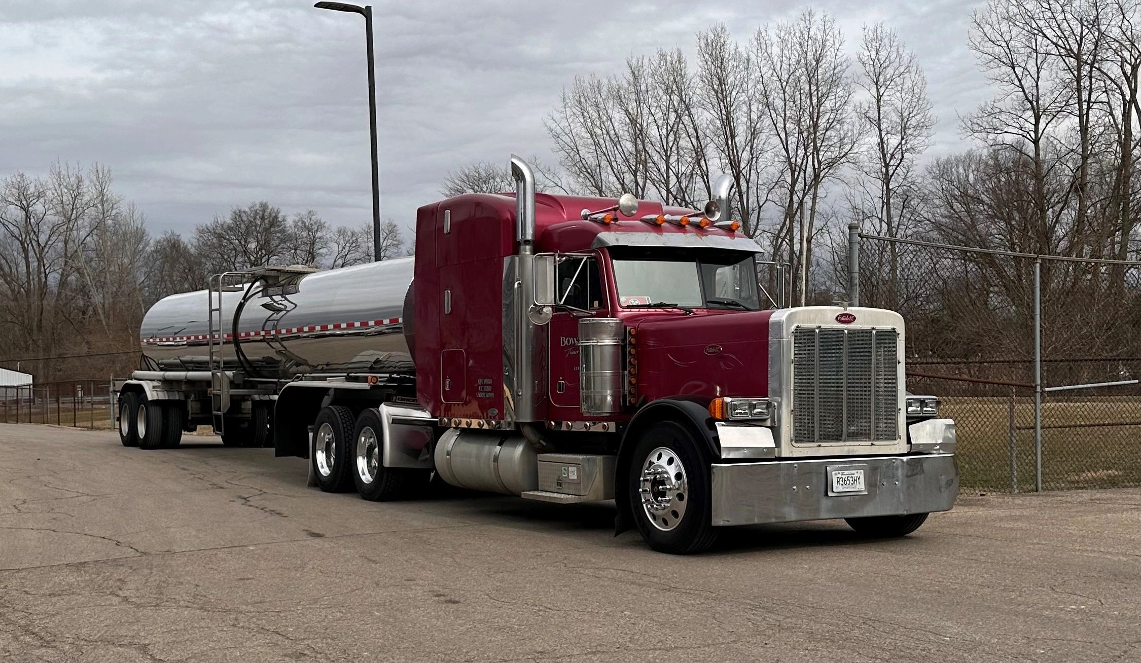 Larry Bowman trucking food grade, trucking, trucking company