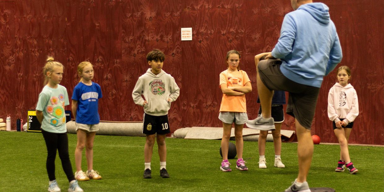 Kids fitness class
