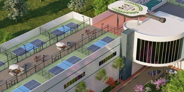 Roof Top Courts & Entertainment Area