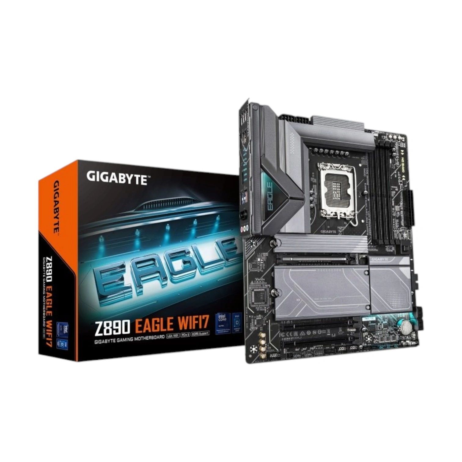 Gigabyte Z890 Eagle Wifi 7 intel 1851 Socket, ATX, DDR5 Motherboard (Brand New)