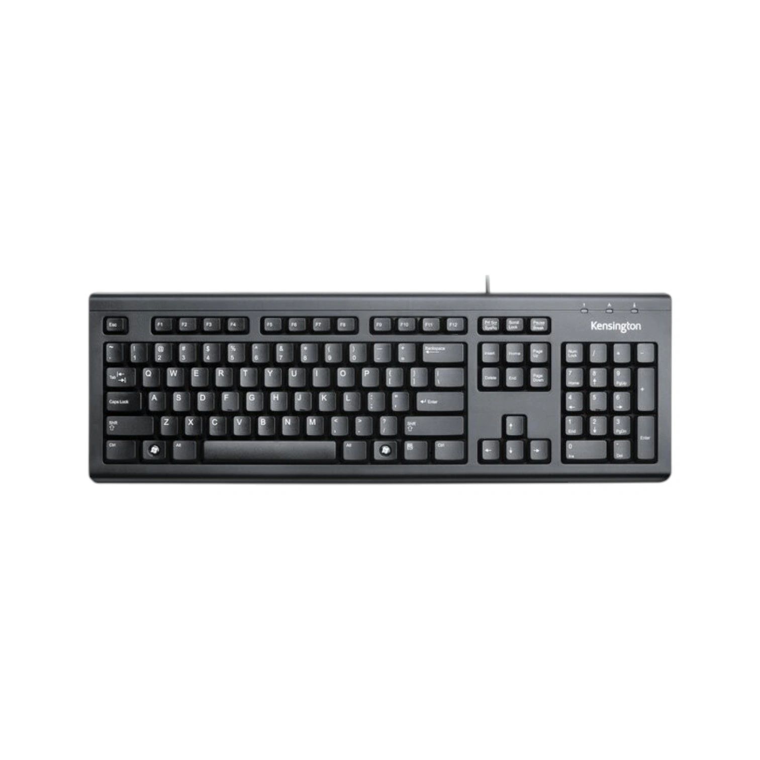 Kensington Wired Keyboard USB Type (Black) UK Layout - (Brand New)
