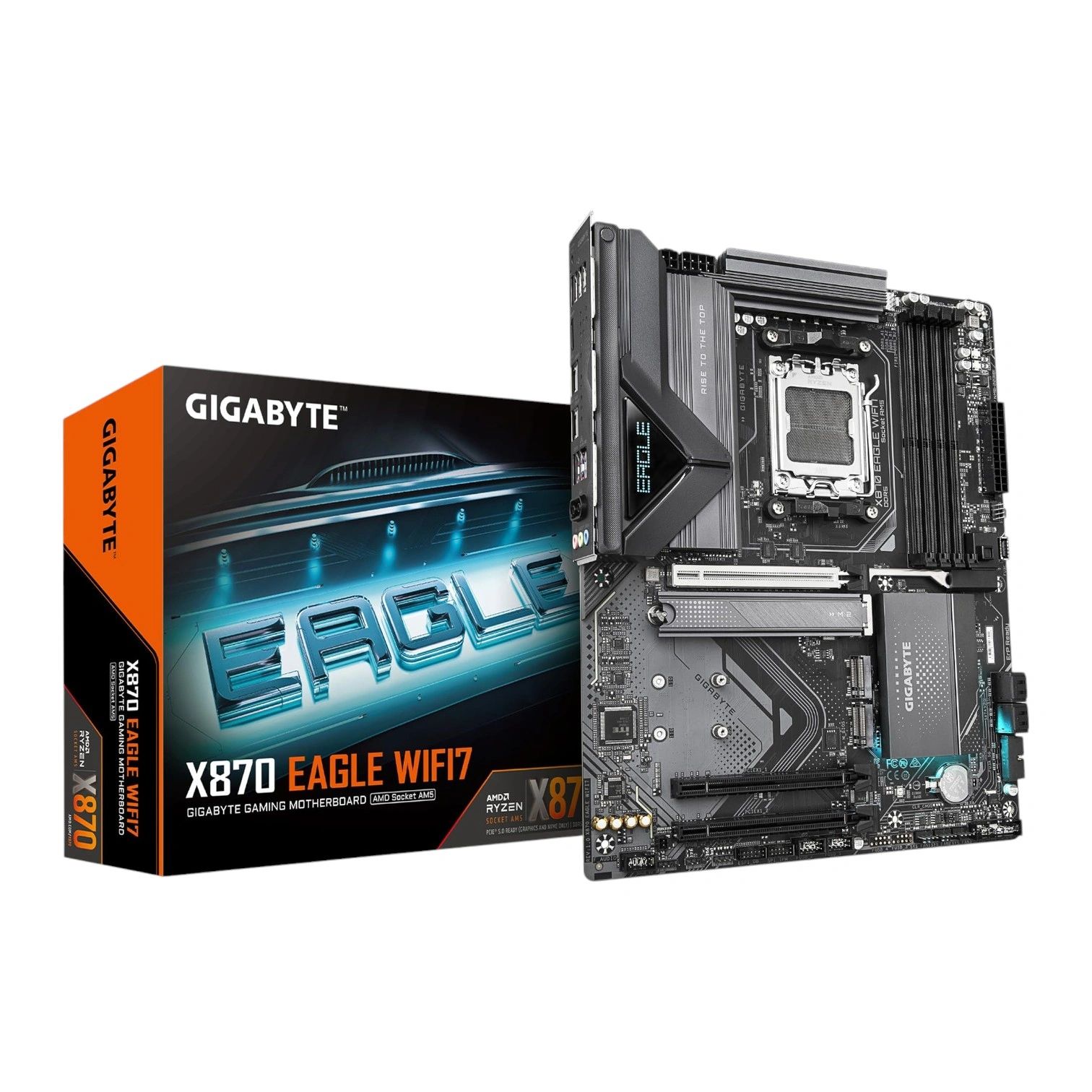 Gigabyte X870 EAGLE WiFi7 AMD AM5 DDR5 ATX Motherboard (Brand New)