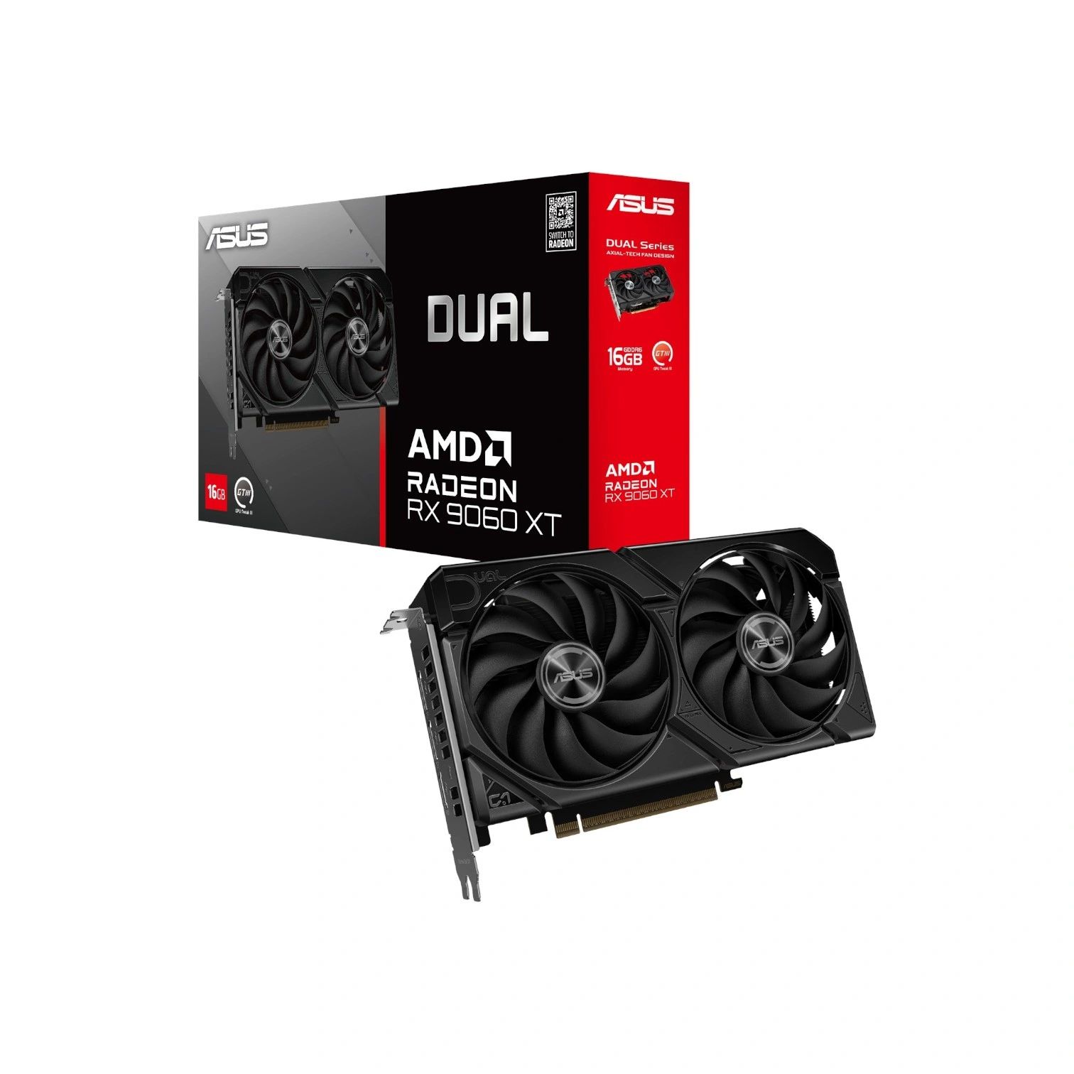 ASUS RX 9060 XT 16GB DUAL Graphics Card - (Brand New)