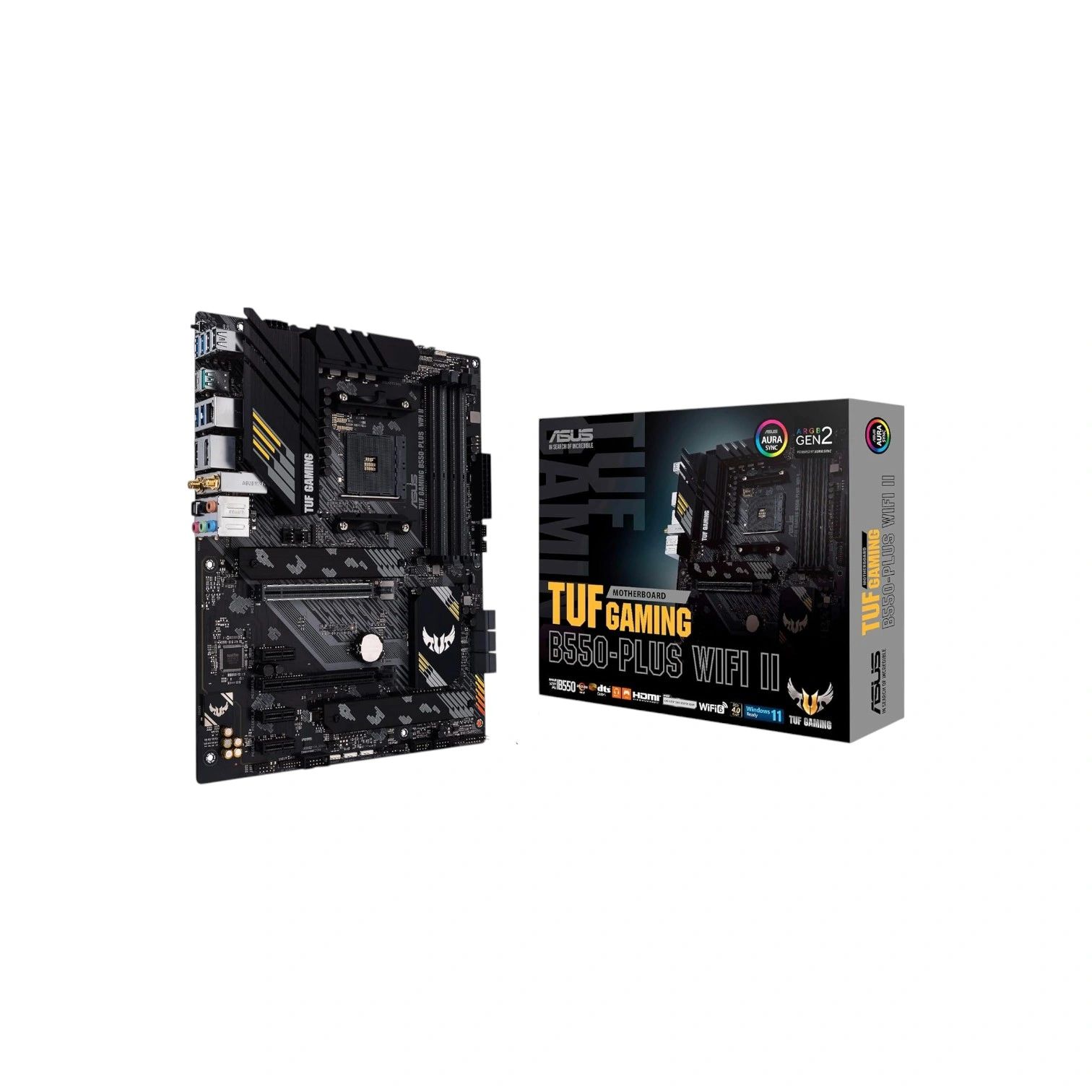 ASUS TUF Gaming B550-Plus WiFi II DDR4 AM4 ATX ARGB Gen 2 Motherboard - (Brand New)
