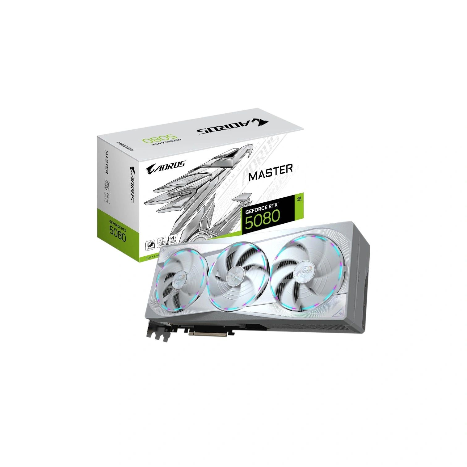 Gigabyte NVIDIA GeForce RTXTM 5080 AORUS MASTER ICE 16GB GDDR7 Graphics Card (NEW)
