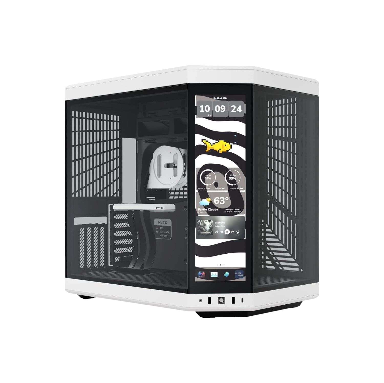 HYTE Y70 Touch Infinite Mid-Tower Case