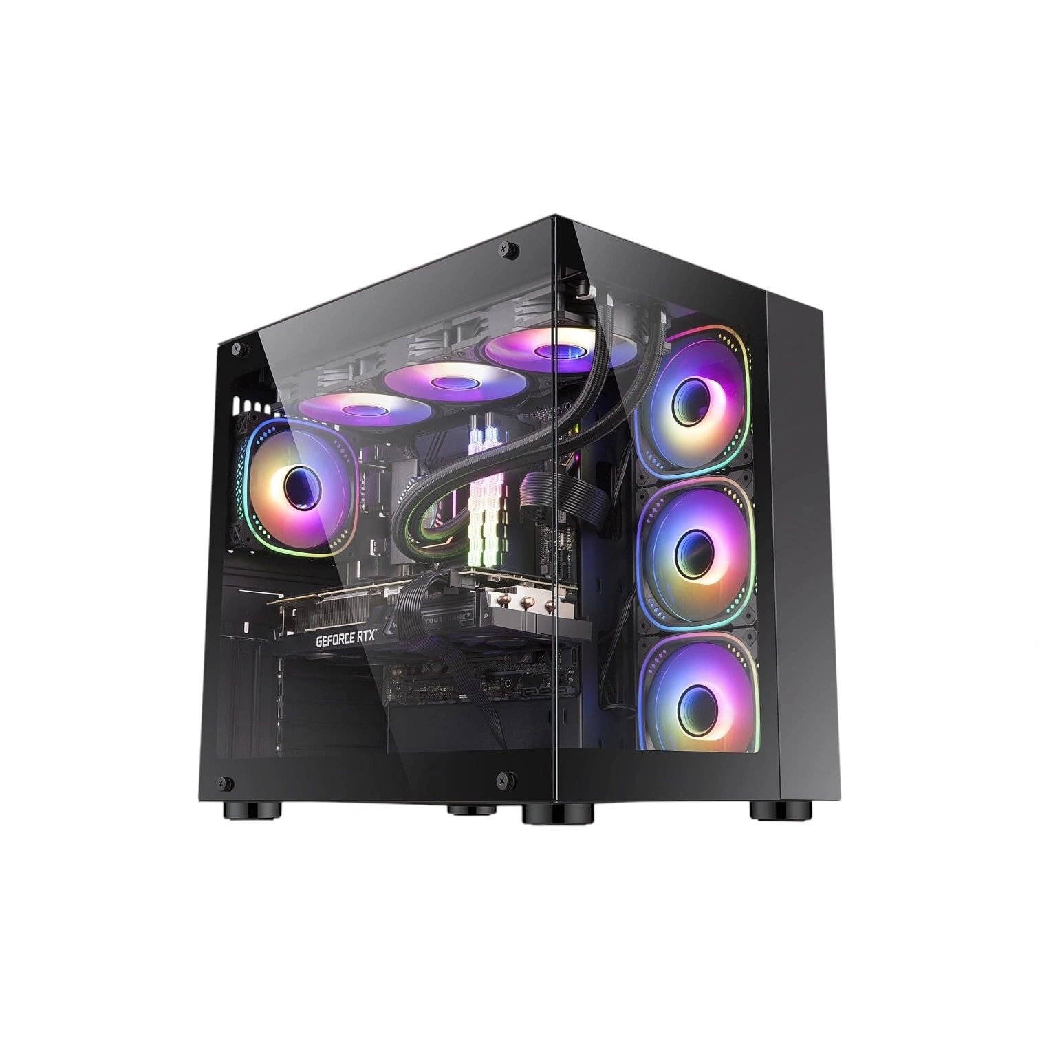 StormBreaker Gaming PC - intel Core i5-13400F, RX 9060 XT, 32GB DDR4 RAM, 1TB M.2 SSD - (Brand New)