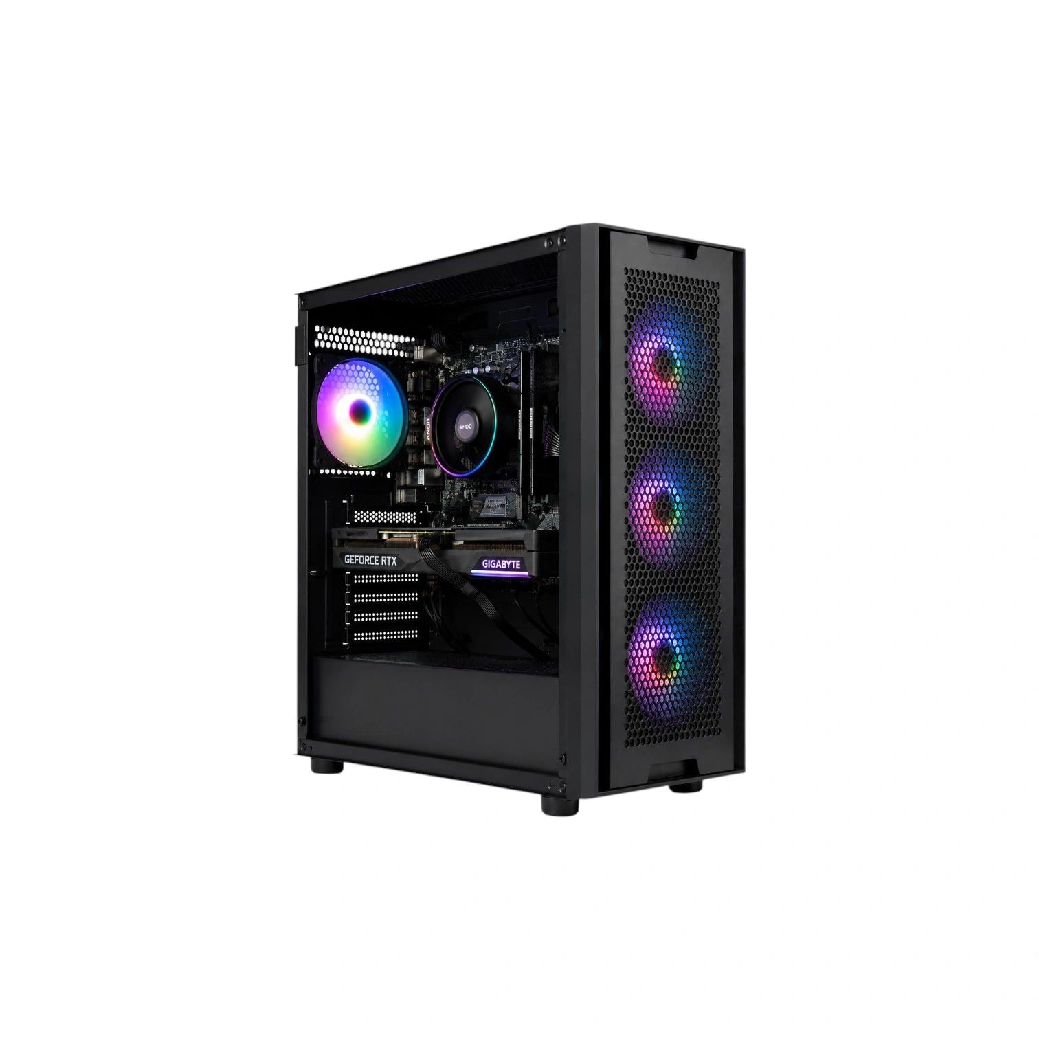 IronPulse Gaming PC - AMD Ryzen 5 5600, RTX 4060, 16GB DDR4 RAM, 1TB SSD - (Brand New)