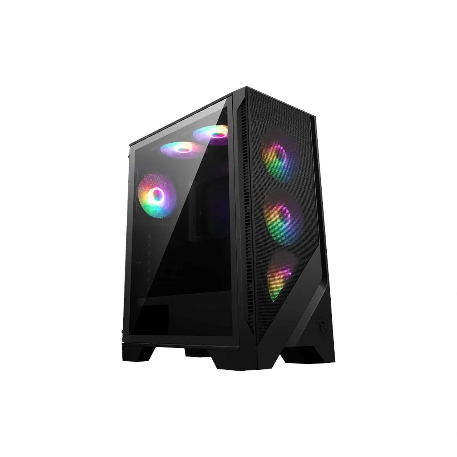 MSI MAG Forge 120A ARGB Airflow ATX Gaming PC Case - Black