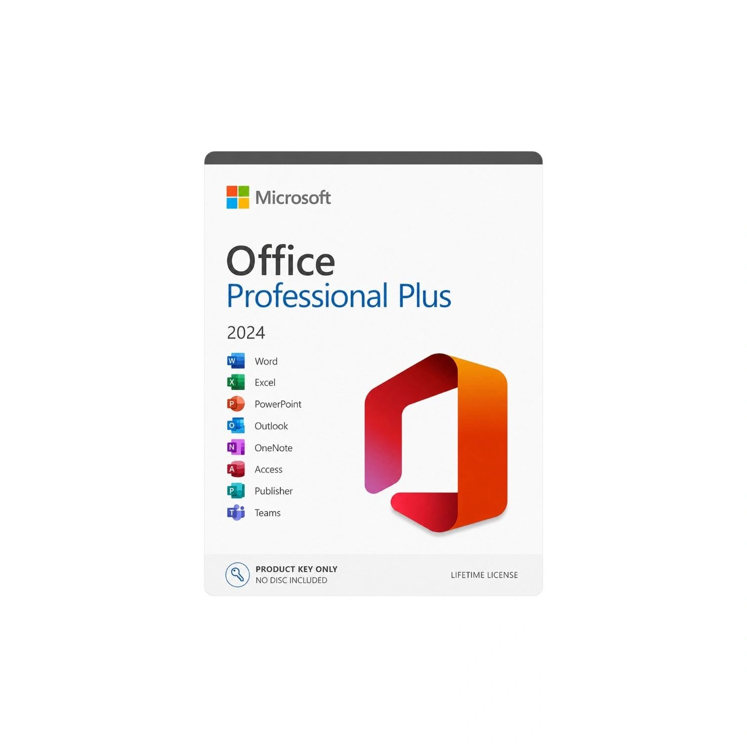 Microsoft Office 2024 Pro Plus (Lifetime) PC Key Only (Windows 10/11)