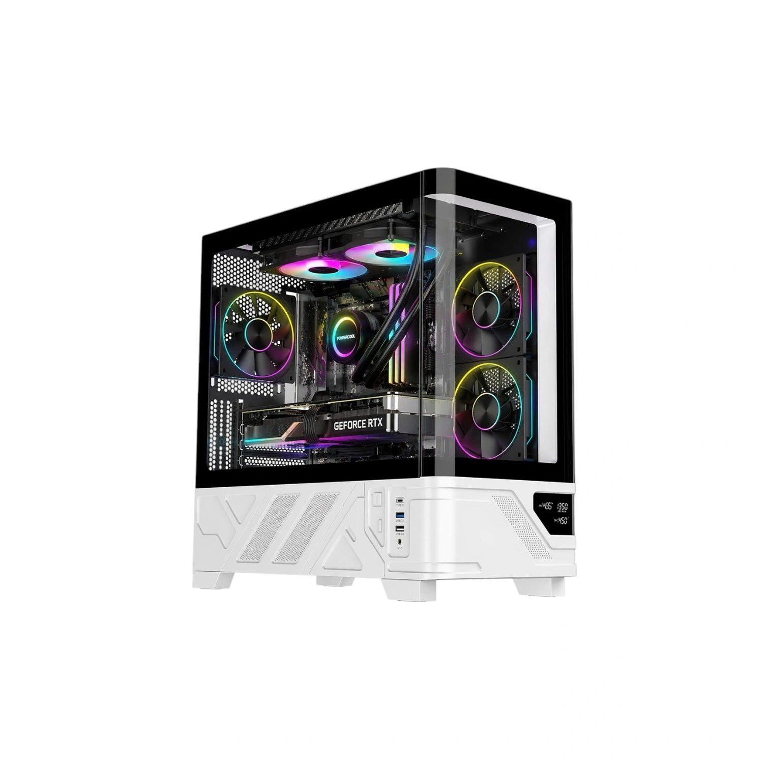 Oblivion Gaming PC - AMD Ryzen 5 5600X, Nvidia RTX 5060, 32GB DDR4 RAM, 1TB SSD - (Brand New)