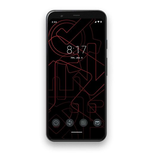 ChatMail on Renati OS - Encrypted Pixel Mobile Device