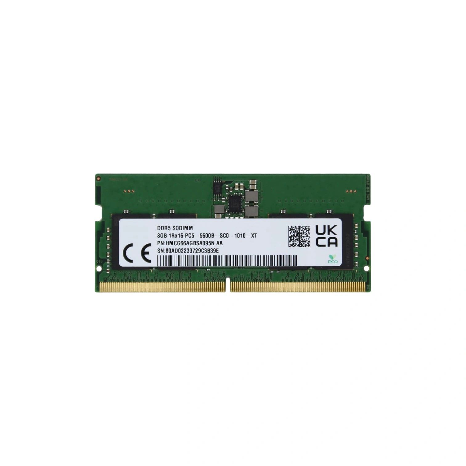 SK hynix 8GB DDR5 5600MHz PC5-5600B SO-DIMM Laptop RAM - (Like New)