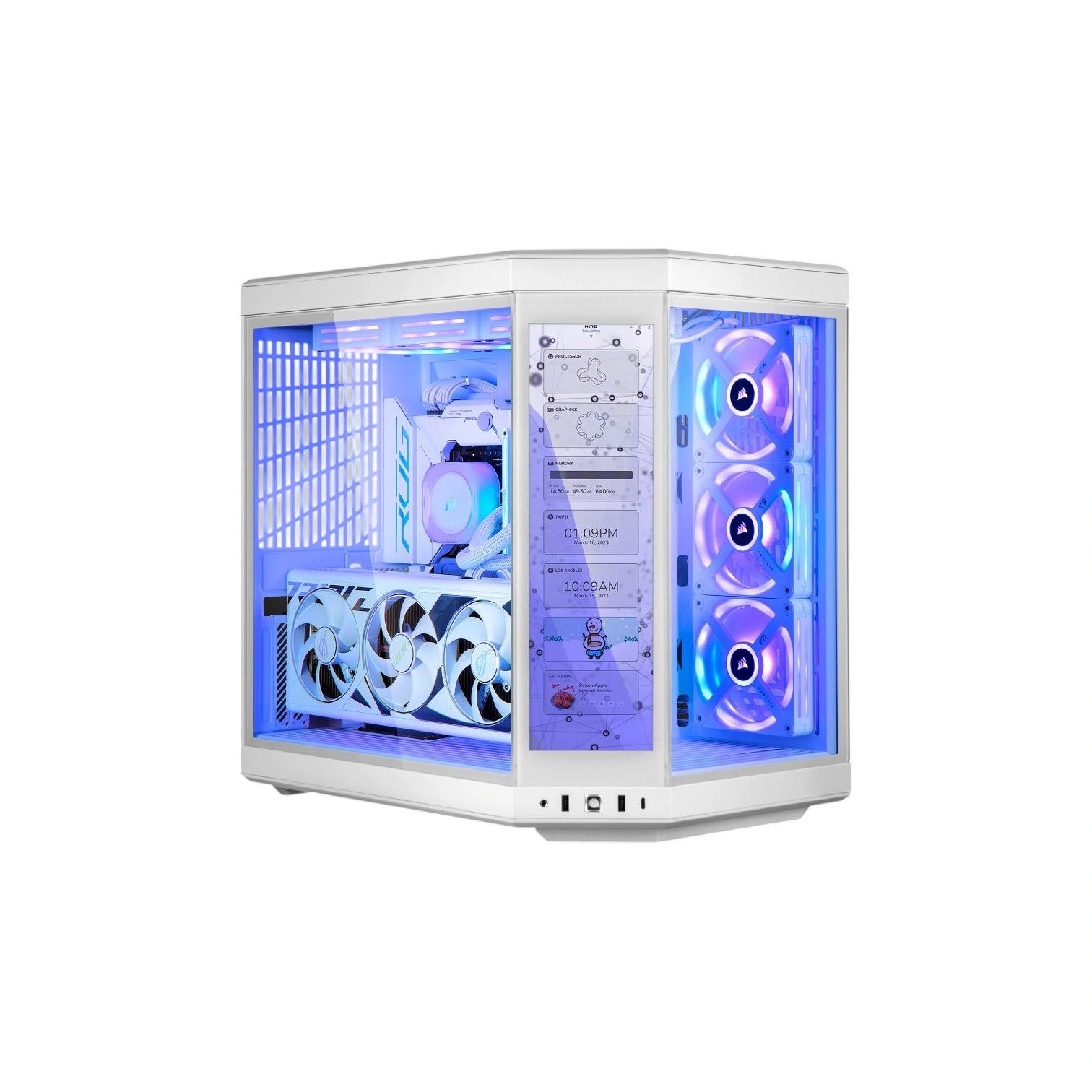 Titanforge Touch Elite Gaming PC - Intel Core Ultra 7 265KF, NVIDIA RTX 5080 MASTER ICE OC 16GB, 32GB RGB DDR5 RAM, 2TB NVMe M.2 SSD - (Brand New)