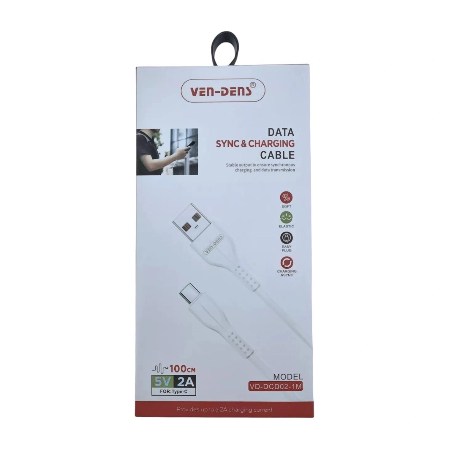 Ven-Dens USB to Type-C Cable (1M)