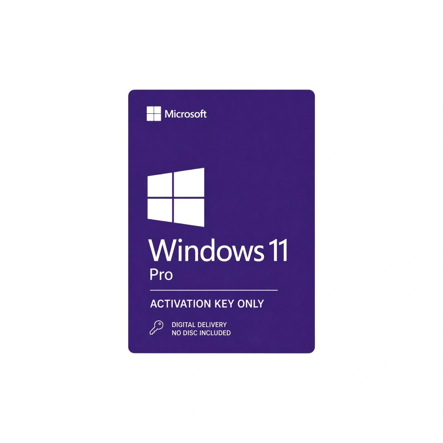 Microsoft Windows 11 Pro Activation Key Only (No Disc)