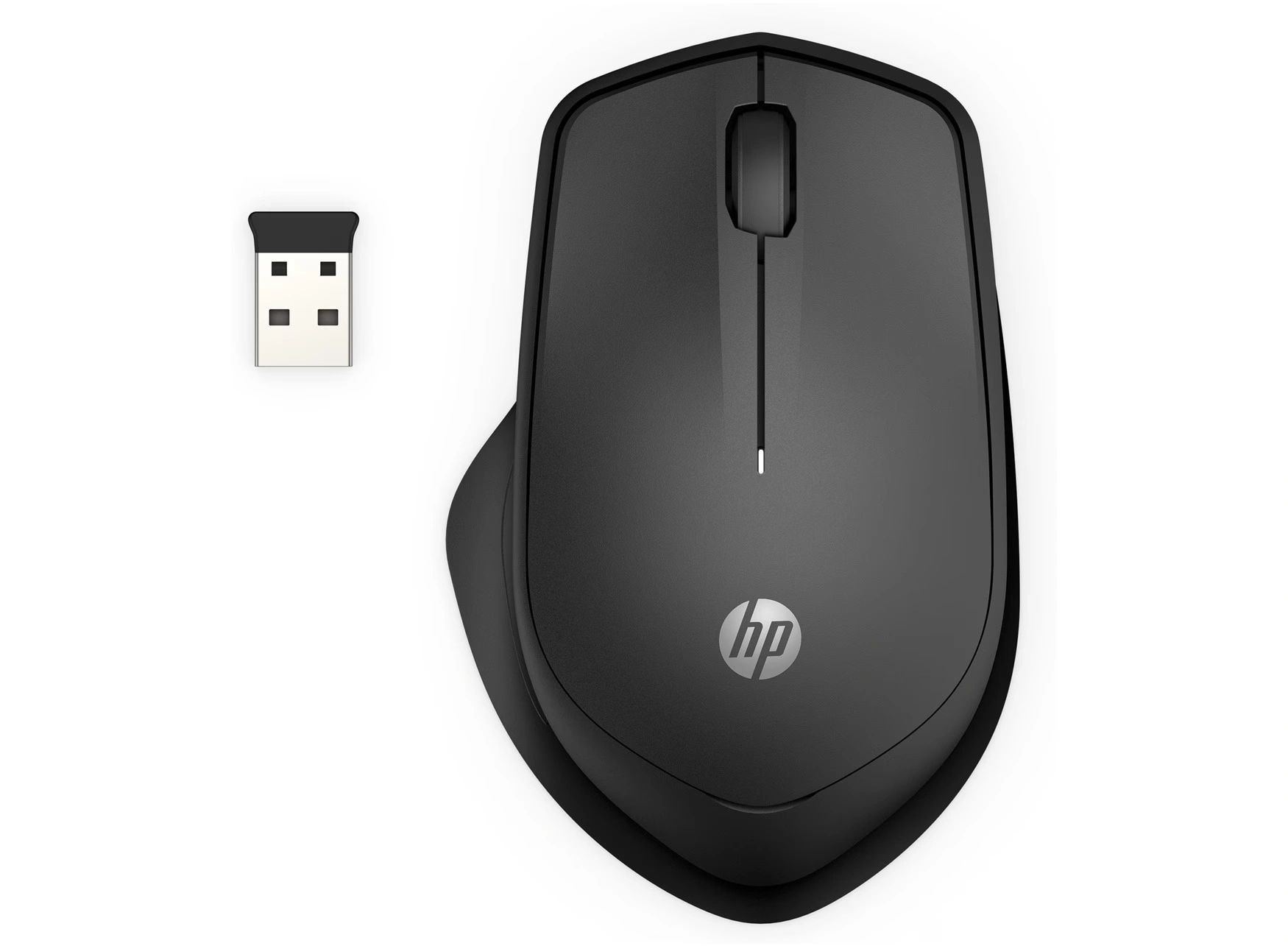 HP 280 Silent Black Wireless Mouse - Up To 90% Noise Reduction