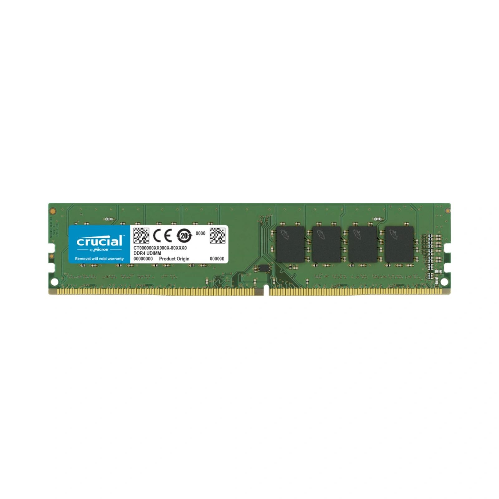 Crucial 4GB Desktop DDR4 - 2666 UDIMM - (Brand New)