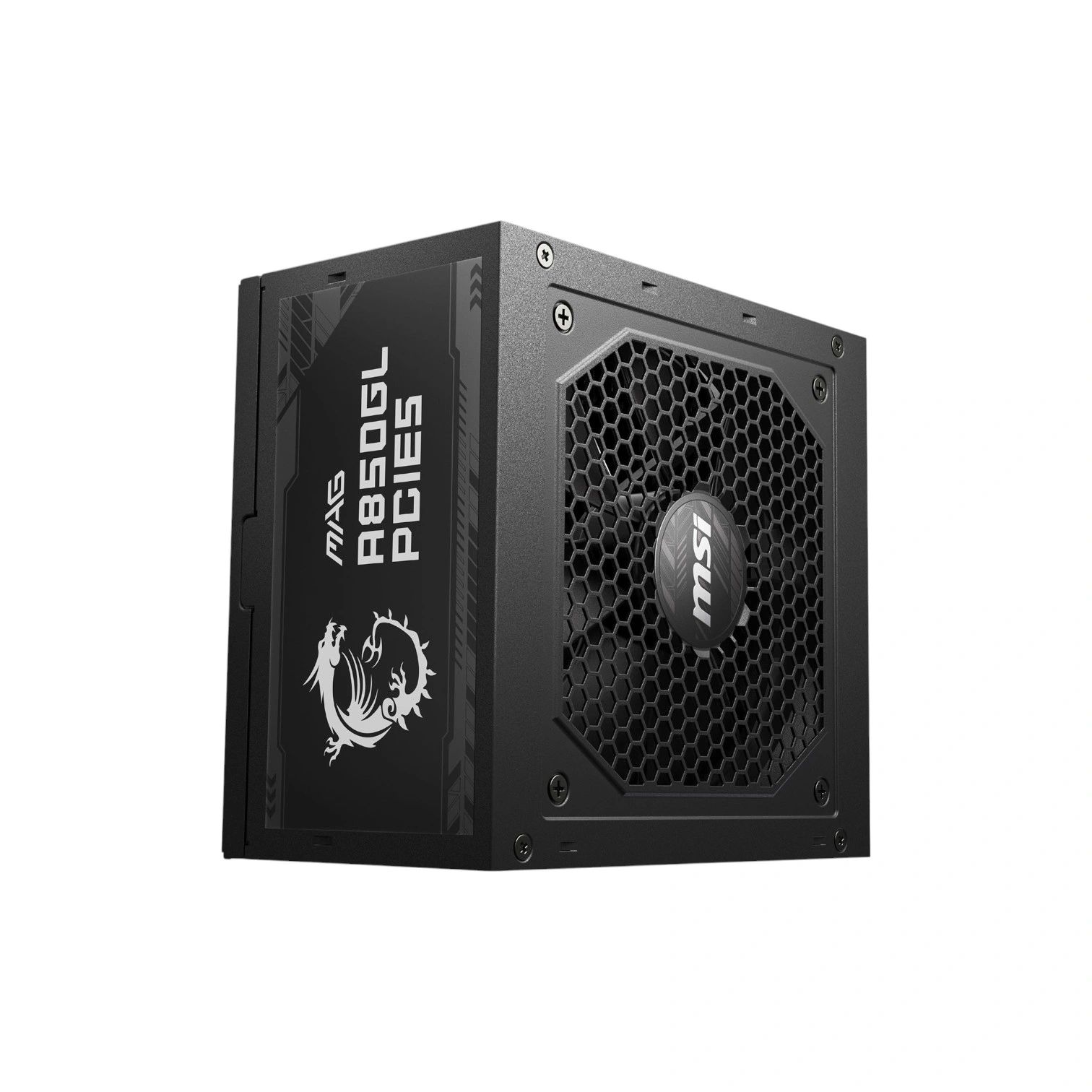 MSI MAG A850GL Power Supply 850W 80 Plus Gold Fully Modular ATX 3.0 PCIe 5.0 GPU Support - (Brand New)