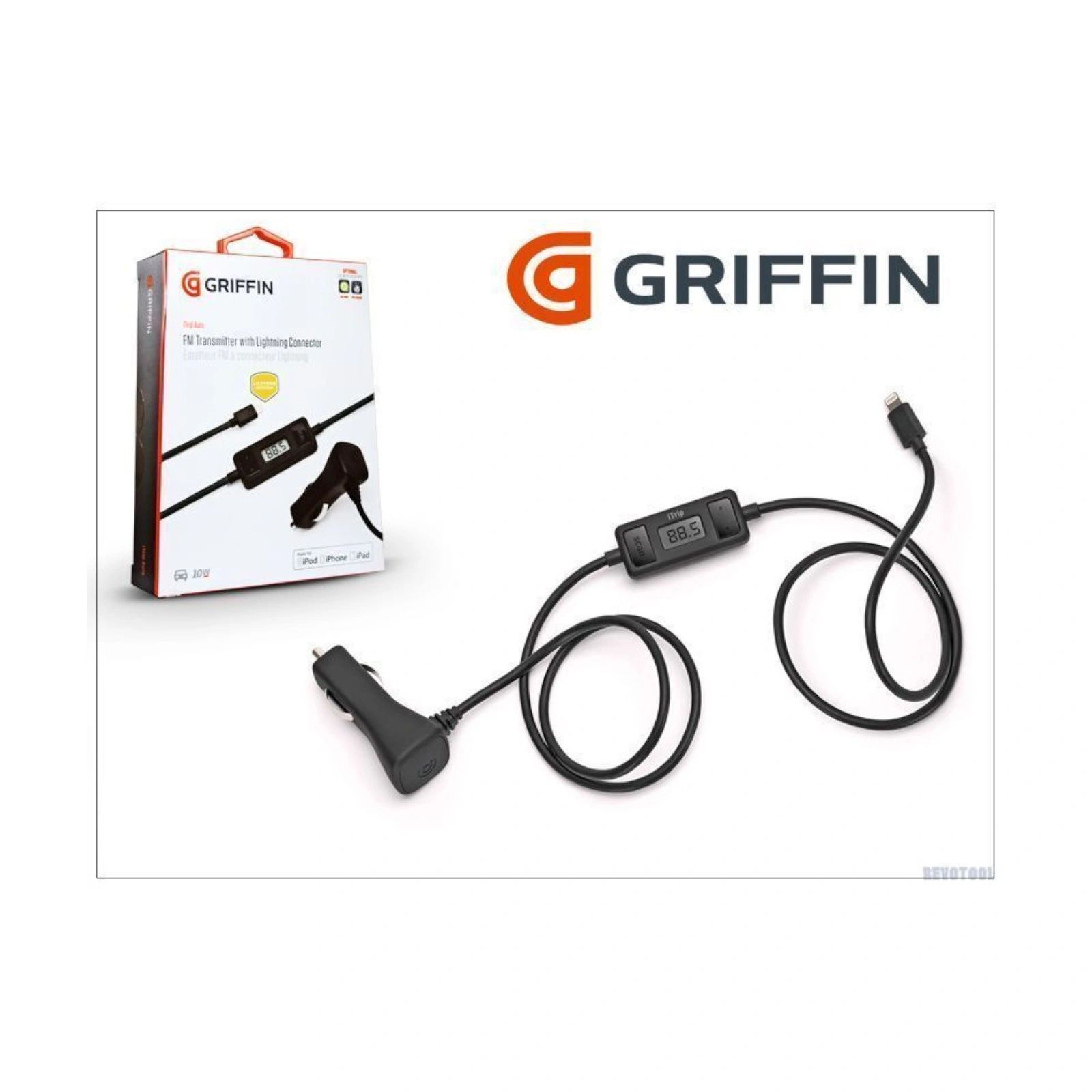 Griffin FM Transmitter with Lightning Connector