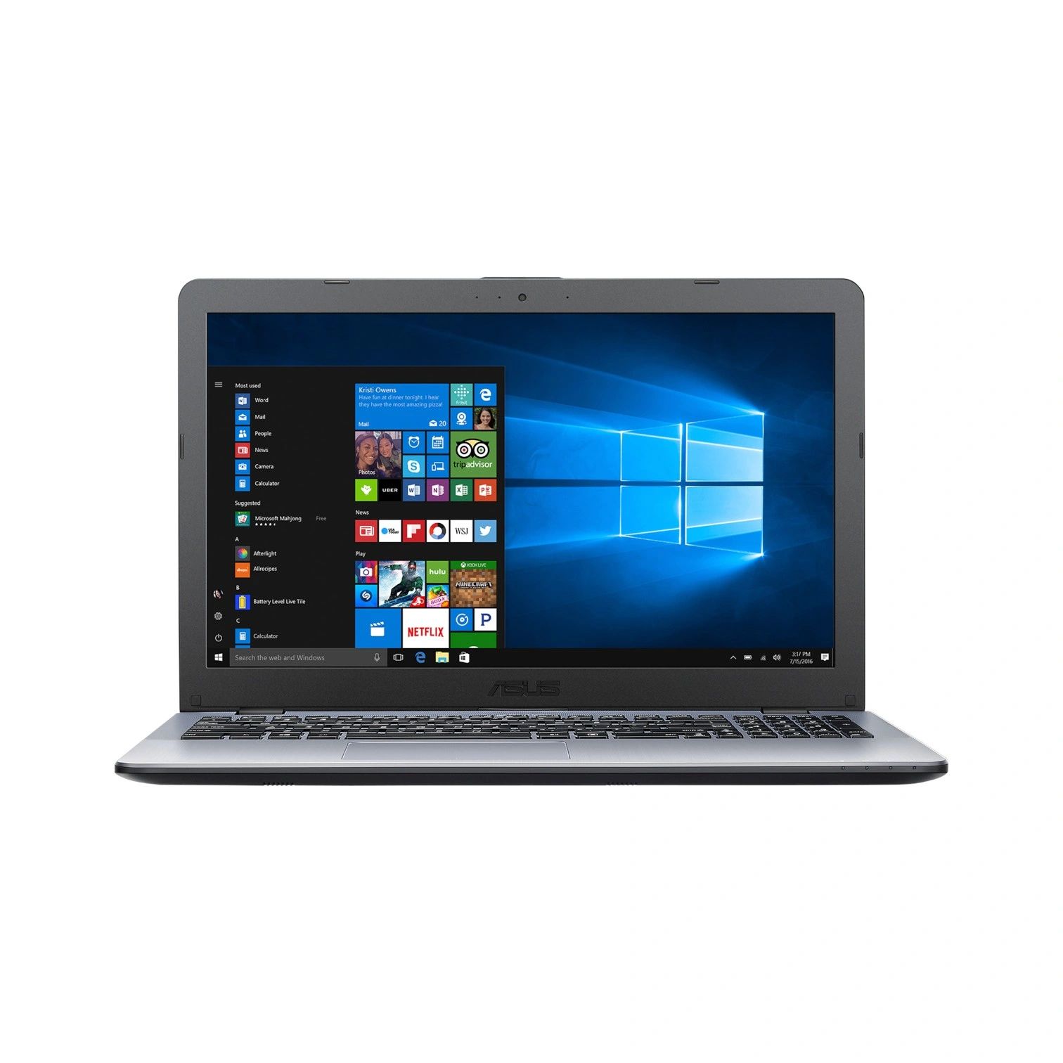 Asus VivoBook X542U Core i7-7500U 15.6′′ 16GB RAM 1TB HDD (Refurbished)