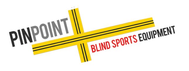 Pinpoint blind sports equipment banner with an images of tactile lines