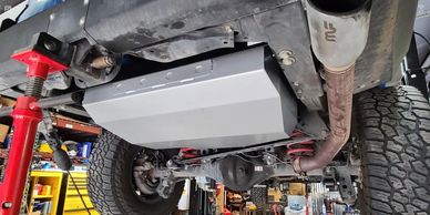 LRA tank installation on 2020 4Runner