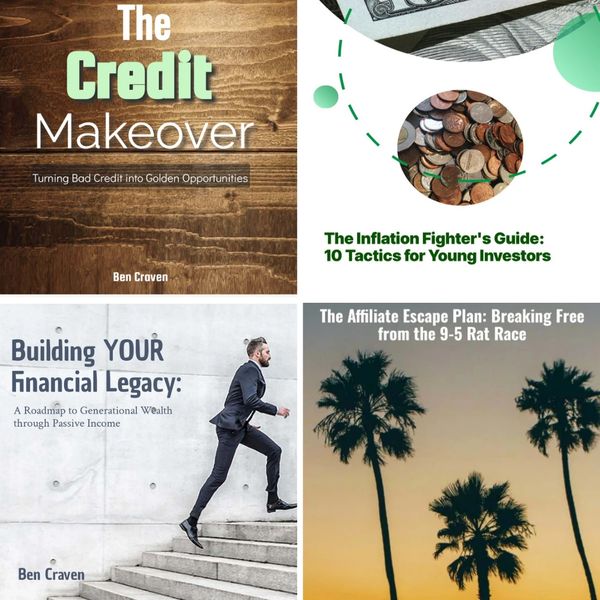 Financial Literacy four-pack. Build your financial knowledge base. Learn how money works.