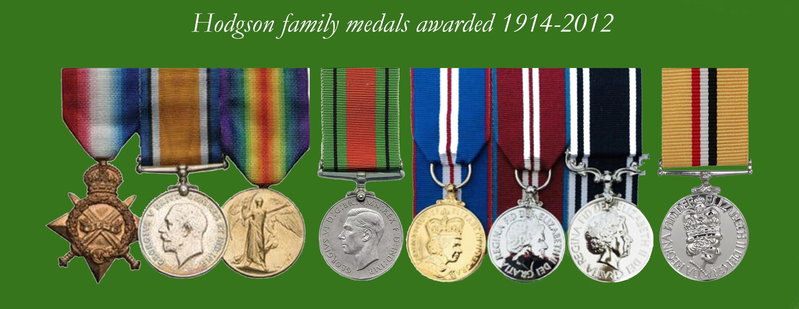 Family medals awarded 