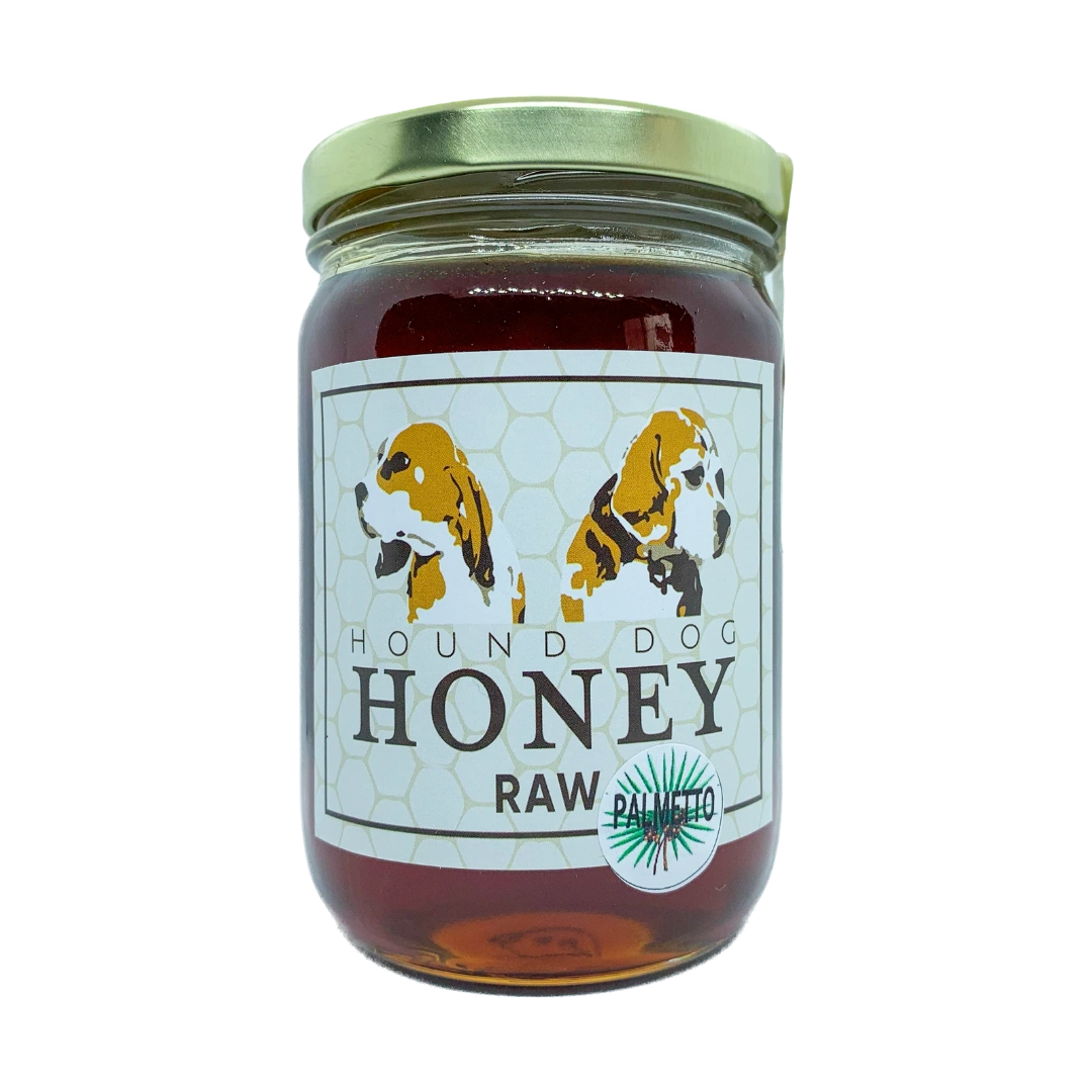 Palmetto Raw Honey 1lb Jar