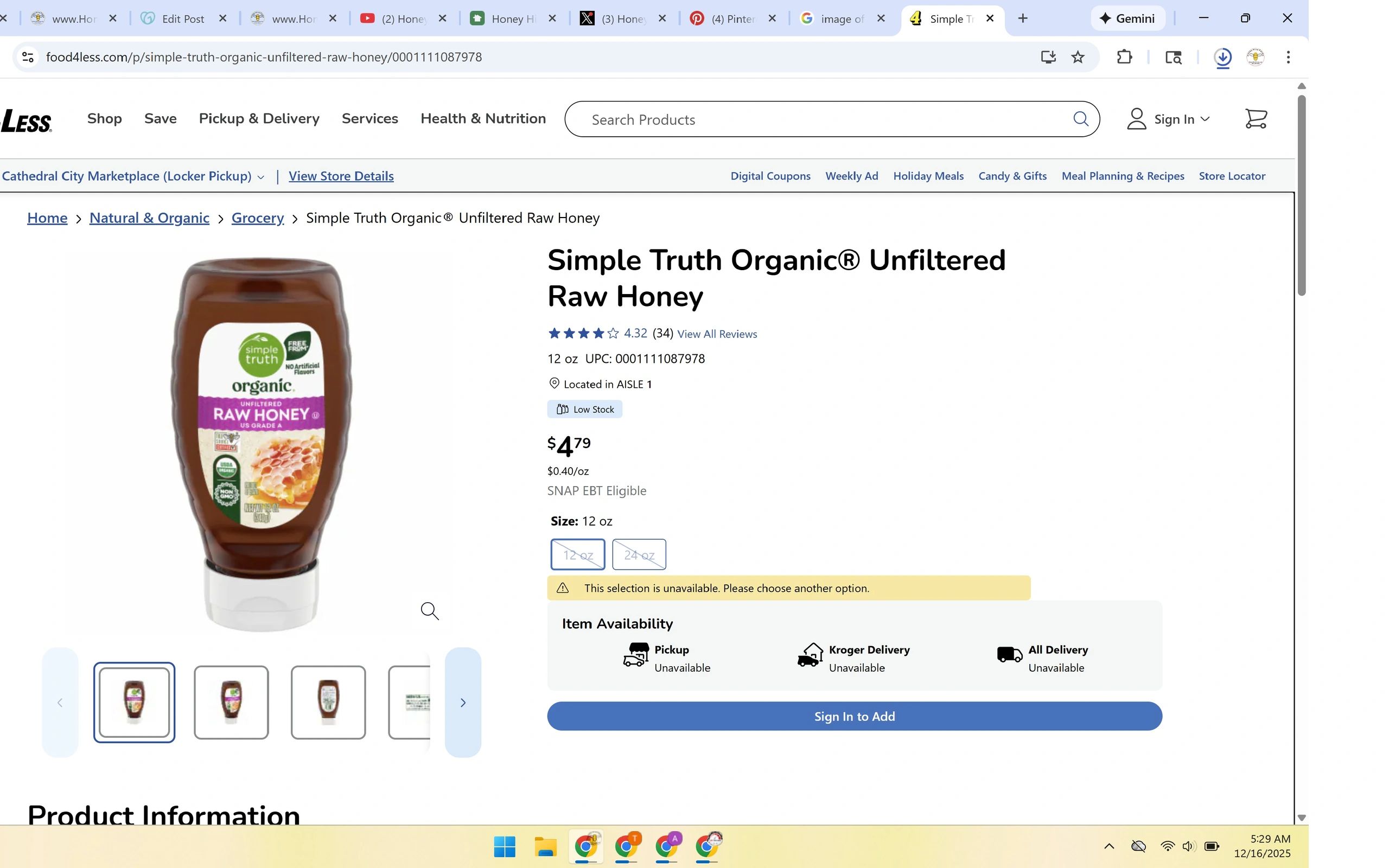 How To Find Cheap Honey !