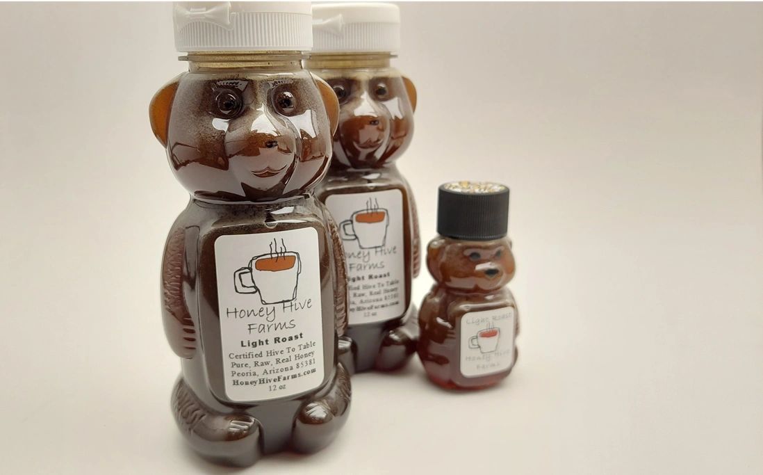 Single Source Local Raw Honey! Coffee Honey