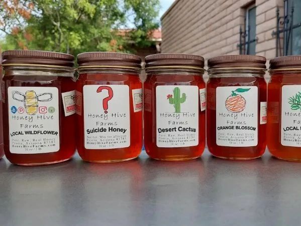 Raw Honey in Phoenix Arizona from Honey Hive Farms