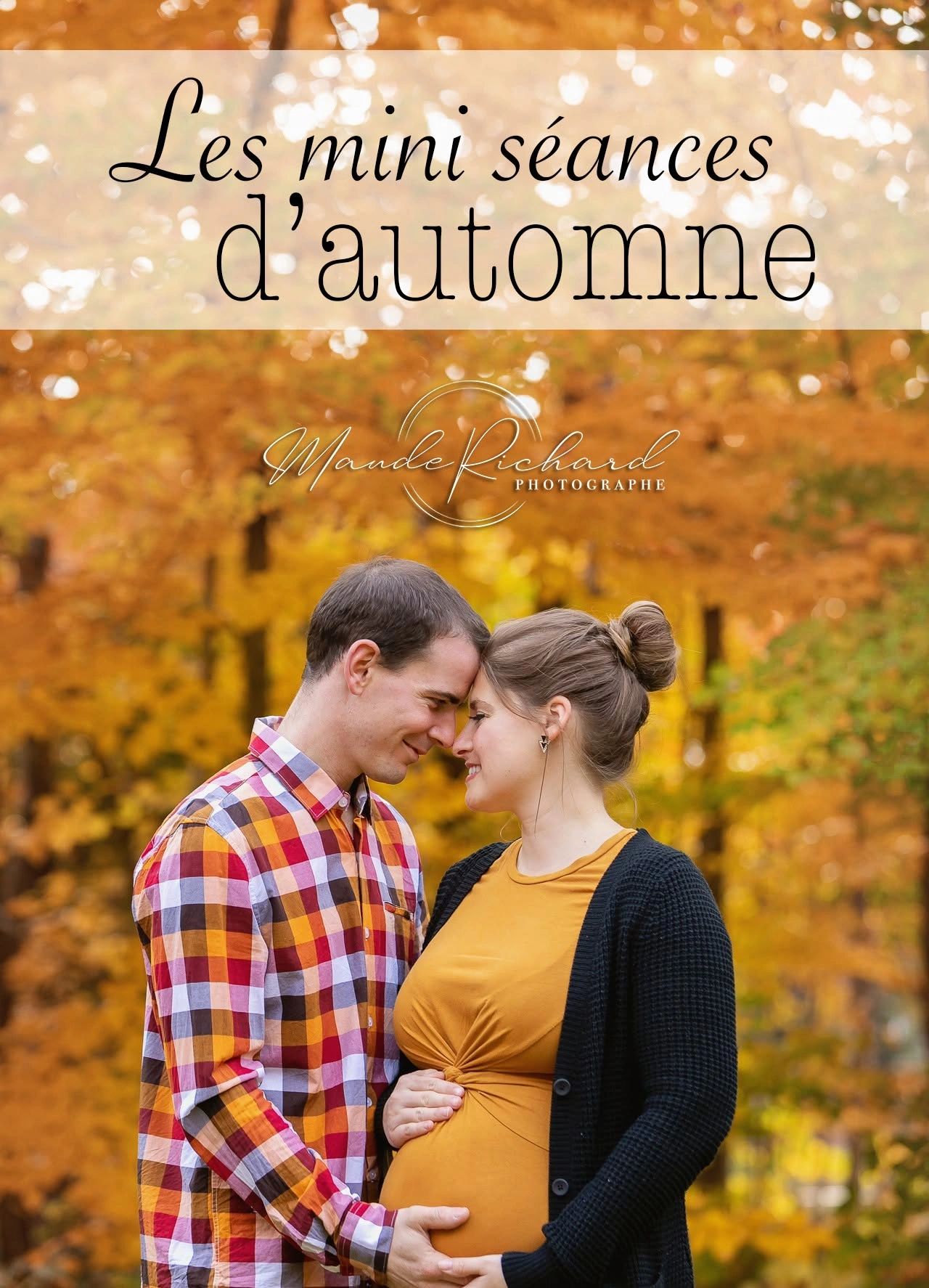 Promotion photos automne, couple automne
