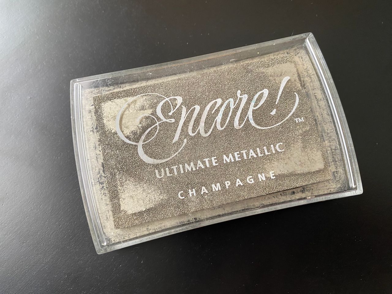 Ink pad - Encore ultimate metallic champagne