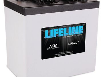 AGM Batteries from Lifeline, NorthStar, etc. 
Lithium Batteries from Battle Born, Spirit, etc.