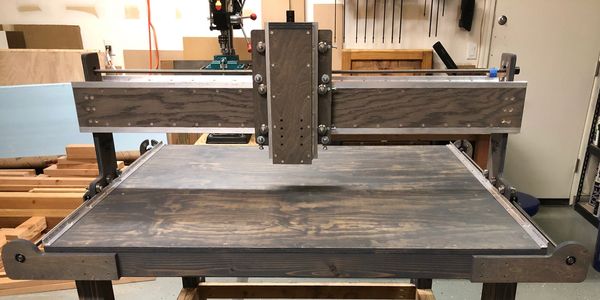 Gatton CNC Kit on table base.