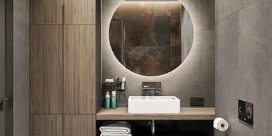 Contemporary bathroom designs 