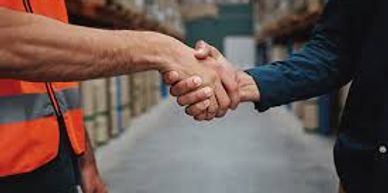 Image of two hand shaking in agreement